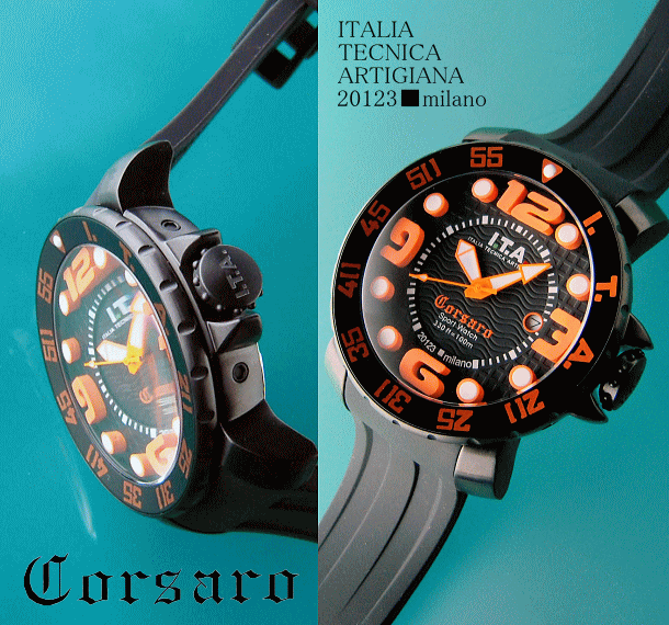 I.T.A.の腕時計「CORSARO/コルサロ」