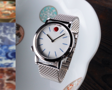 SPQR「arita-japan」限定発売自動巻き機械式腕時計、独製SSメッシュ