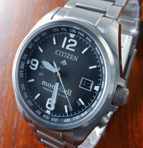 CB0171-89E/シチズンとモンベルのコラボレーション限定発売腕時計の拡大画像