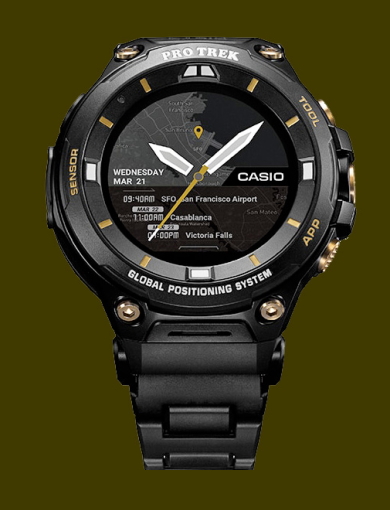 11,025円￼【充電池新品交換済】CASIO 「PRO TREK」 WSD-F20SC