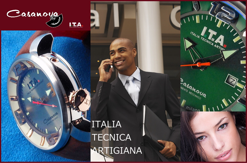公式通販にて購入新品 ITA 腕時計カサノバ 機械式 - アンティーク