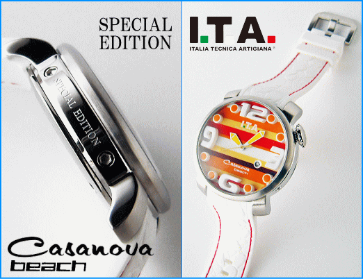 ◇I.T.A.の腕時計「カサノバ ビーチ」スペシャルエディション