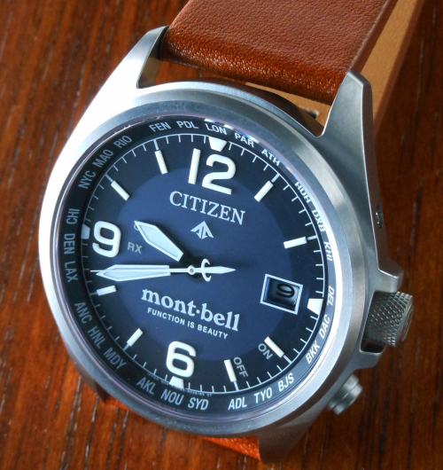 CB0171-11L/シチズンとモンベルのコラボレーション限定発売腕時計の拡大画像