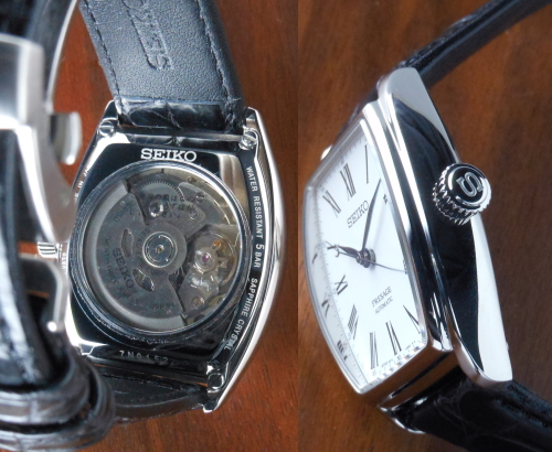 SARX051：セイコー＜プレザージュ＞トノー型腕時計