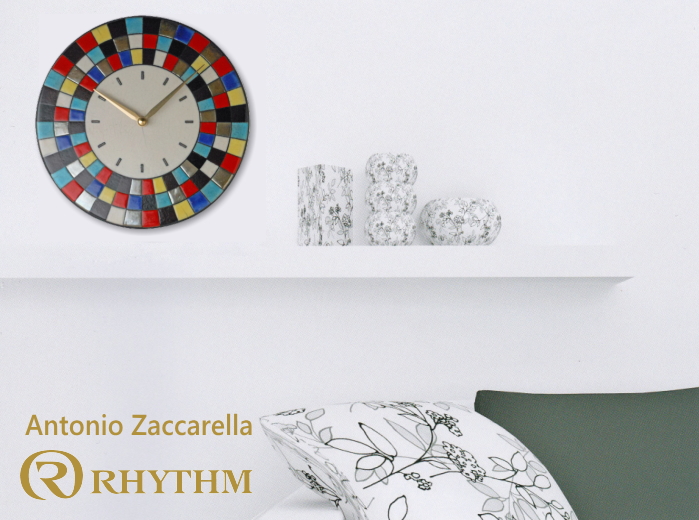ZC913-003/アントニオ・ザッカレラの掛け時計イメージ画像