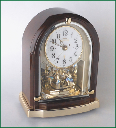 HW591B：セイコー「エンブレム」置き時計