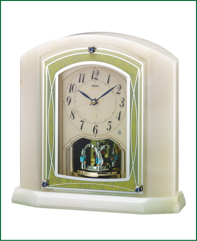 HW579M：セイコー「エンブレム」置き時計