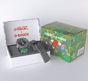 GA-2000GZ-3AJR／G-SHOCK × Gorillaz コラボレーションモデルの専用BOX画像