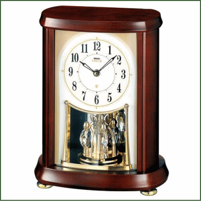 HW566B：セイコー「エンブレム」置き時計
