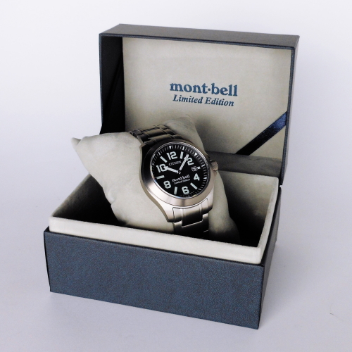 「モンベルの腕時計」専用ボックス