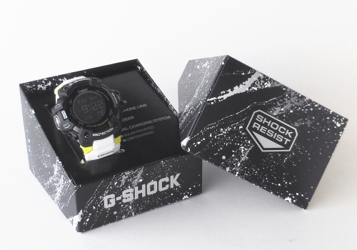 GBD-H1000シリーズ「G-ショック」5センサー＋GPS機能モデルの専用BOX画像
