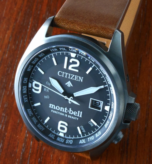 CB0177-23E/シチズンとモンベルのコラボレーション限定発売腕時計の拡大画像