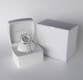 セイコー「アストロン」レディスモデルの専用BOX画像